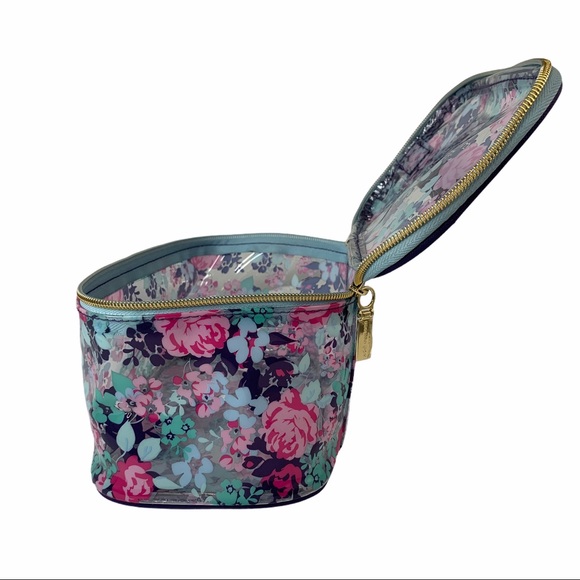 Floral Makeup Bag (Transparent) - Picture 3 of 7